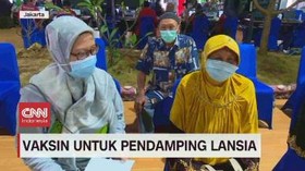 VIDEO: Vaksin untuk Pendamping Lansia