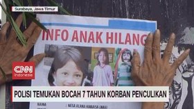 VIDEO: Polisi Temukan Bocah 7 Tahun Korban Penculikan