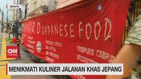 VIDEO: Menikmati Kuliner Jalanan Khas Jepang