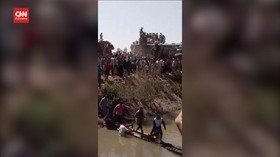 VIDEO: Momen Warga Mesir Bantu Evakuasi Tabrakan Dua Kereta