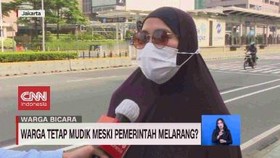 VIDEO: Warga Bicara Soal Larangan Mudik Lebaran