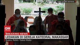 VIDEO: Cerita Saksi Mata Ledakan di Gereja Katedral Makassar
