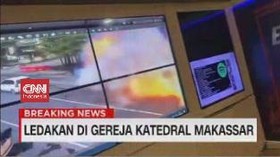 VIDEO: Detik-detik Ledakan di Gereja Katedral Makassar