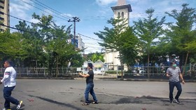 Pastor Gereja Katedral Makassar: Jemaat Luka-luka