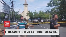 VIDEO: Ledakan di Gereja Katedral Makassar