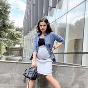 Potret OOTD Ibu Hamil Ala Audi Marissa, Tetap Modis dan Stylish!