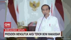 VIDEO: Presiden Mengutuk Aksi Teror Bom Makassar