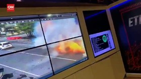 VIDEO: Detik-detik Ledakan Bom di Depan Katedral Makassar