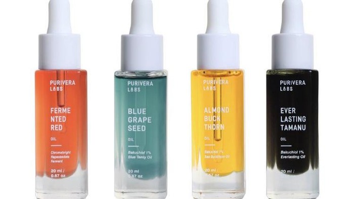 4 Warna Menggemaskan dari Varian Purivera Labs Face Oil