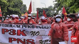 Demonstran Penyuluh KB Datangi Rumah Kepala BKKBN