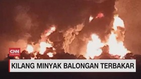 VIDEO: Dahsyatnya Ledakan Kilang Minyak Balongan Terbakar