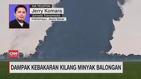 VIDEO: Dampak Kebakaran Kilang Minyak Balongan
