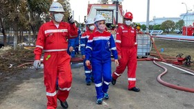 Dirut Pertamina Tinjau dan Pastikan Penanganan di Balongan