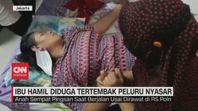 VIDEO: Ibu Hamil Diduga Tertembak Peluru Nyasar