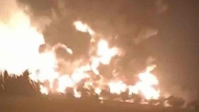 Bupati Indramayu Kawal Pemadaman Kilang Minyak Pertamina