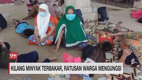 VIDEO: Kilang Minyak Terbakar, Ratusan Warga Mengungsi