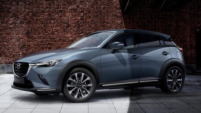 Varian mesin 1.500 cc merupakan model termurah CX-3 di Indonesia yang bisa bersaing dengan Honda HR-V 1.500 cc.