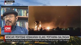 VIDEO: Mencari Penyebab Kebakaran Kilang Pertamina Balongan