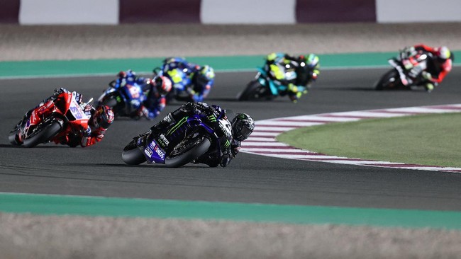 Live streaming Trans7 MotoGP Doha 2021 dan Moto2 Doha 2021 dari Sirkuit Losail, Qatar, bisa disaksikan di sini.