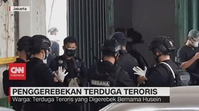 VIDEO: Penggerebekan Terduga Teroris Terkait Bom Bunuh Diri