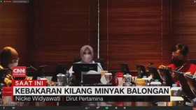 VIDEO: Pernyataan Dirut Pertamina Soal Kilang Minyak Terbakar