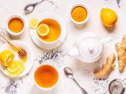 Tambahkan Jahe dan Lemon Agar Teh Hijau Makin Berkhasiat