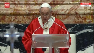 VIDEO: Paus Fransiskus Doakan Korban Bom Katedral Makassar