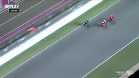 VIDEO: Joan Mir Disalip Jelang Finis di MotoGP Qatar 2021