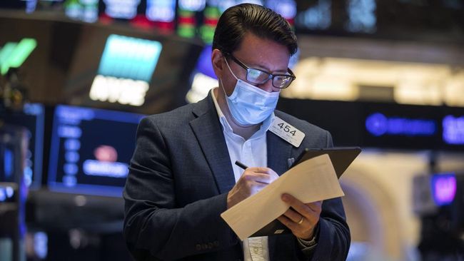 Rilis Laporan Keuangan Berlanjut, Wall Street Dibuka Beragam