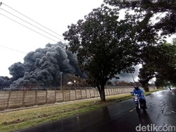 2 Tangki Terbakar di Kilang Pertamina Indramayu Berhasil Dipadamkan