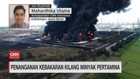 VIDEO: Penanganan Kebakaran Kilang Minyak Pertamina