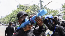 Demo Tolak Kudeta Myanmar di Akhir Pekan Menewaskan 8 Orang