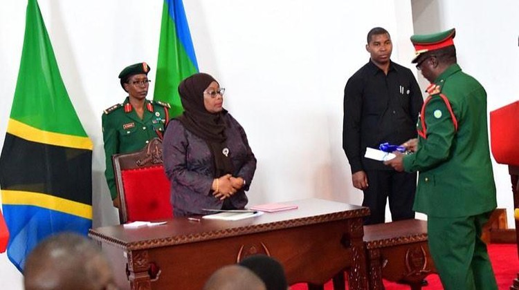 Presiden Tanzania Samia Suluhu Hassan