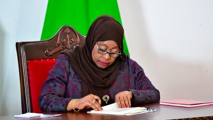 Presiden Tanzania Samia Suluhu Hassan