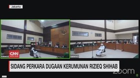 VIDEO: Sidang Perkara Dugaan Kerumunan Rizieq Shihab
