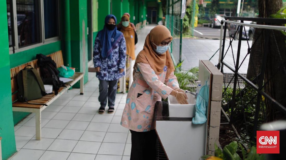 FOTO: Jelang Sekolah Tatap Muka di Masa Pandemi