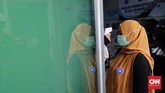 FOTO: Jelang Sekolah Tatap Muka di Masa Pandemi Sekolah mulai melakukan simulasi pembelajaran hybrid atau gabungan Pembelajaran Jarak Jauh (PJJ) dan tatap muka jelang buka sekolah Juli 2021.