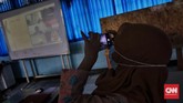 FOTO: Jelang Sekolah Tatap Muka di Masa Pandemi Sekolah mulai melakukan simulasi pembelajaran hybrid atau gabungan Pembelajaran Jarak Jauh (PJJ) dan tatap muka jelang buka sekolah Juli 2021.