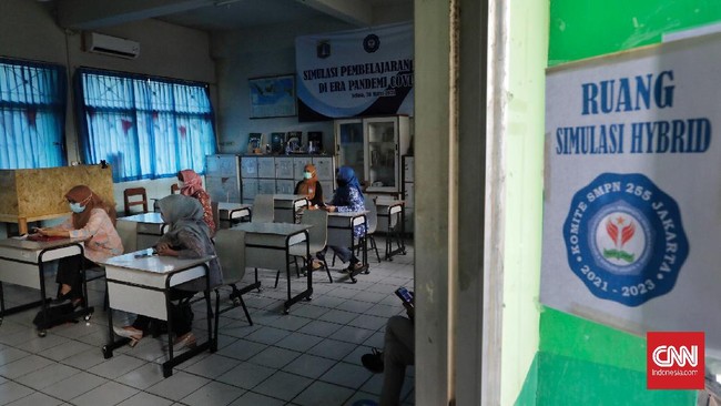 FOTO: Jelang Sekolah Tatap Muka di Masa Pandemi