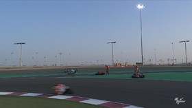VIDEO: Pembalap Indonesia Gresini Jatuh di Moto3 Qatar 2021