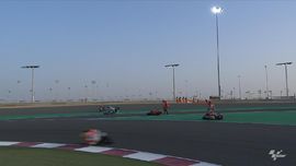 VIDEO: Pembalap Indonesia Gresini Jatuh di Moto3 Qatar 2021