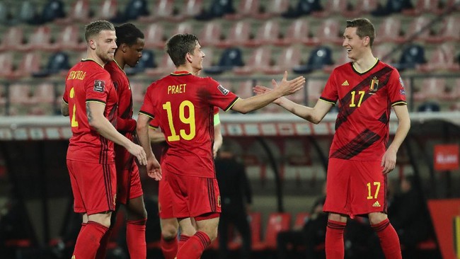 Timnas Belgia akan menghadapi timnas Rusia di Grup B Euro 2020 (Euro 2021). Berikut jadwal pertandingan Belgia vs Rusia.