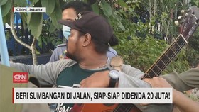VIDEO: Beri Sumbangan di Jalan, Siap-siap Didenda Rp 20 Juta