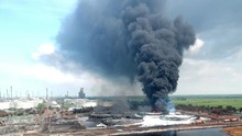 Polisi Belum Tetapkan Tersangka Kebakaran Kilang Pertamina