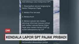VIDEO: Kendala Lapor SPT Pajak Pribadi