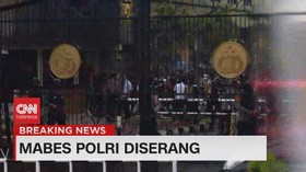 VIDEO: Situasi Terkini Mabes Polri Usai Diserang