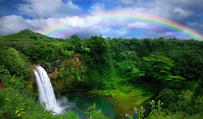 Hawaii Negara Dengan Pelangi Paling Indah Di Dunia