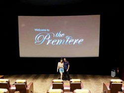 Mewah! Rocky Soraya dan Melissa Booking Satu Studio Bioskop Rayakan Hari Film