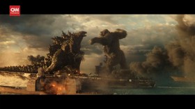 VIDEO: Kenangan Pemain 'Hadapi' Godzilla dan Kong