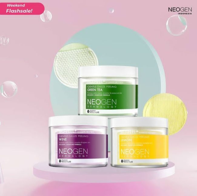3 Varian Neogen Dermatology Bio Peel Gaize Peeling Pads untuk